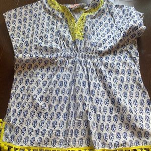 Stella Dot Girls Swim Tunic Size 6-10 New
